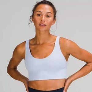 Lululemon Pastel Blue Align Reversible Bra Light Support A/B Size 6